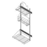 Siivoustarvikevaunu LM690 Siivi