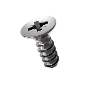 Kiinnitysruuvi koville materiaaleille