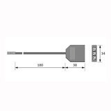 3-osainen jakaja 12V