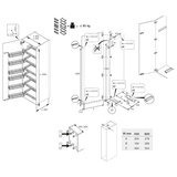 Hettich Iseo Pull-out kaappimekanismi