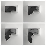 Hettich Senio kulmakaapin mekanismi