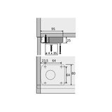Hettich sokkelijalka