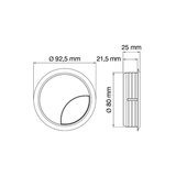 Johdon läpiviennit muovi