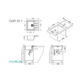Komposiittiallas Cadit 10