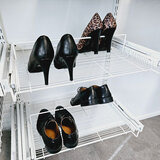 Stella kenkähylly kiskoilla ja kehys