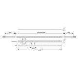 Versa Linear 600 pisteetön LED-valonauha 6 W