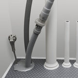 Stosett E.V.A läpivienti 